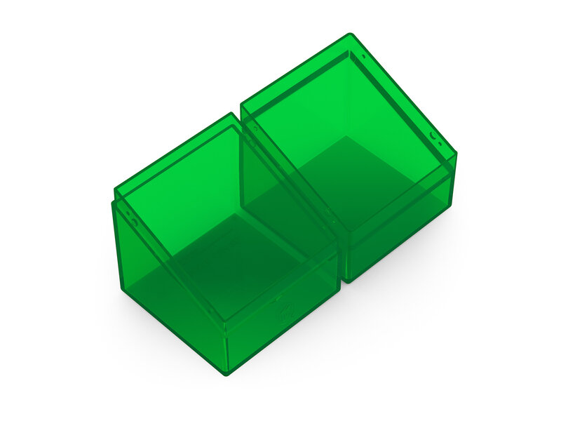 Ultimate Guard Deck Case Boulder 100+ Clear Emerald