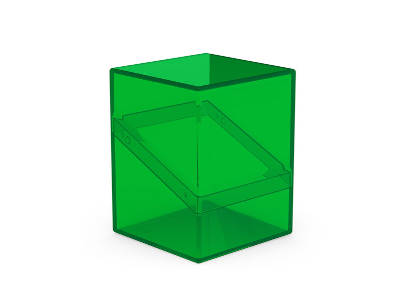 Ultimate Guard Deck Case Boulder 100+ Clear Emerald