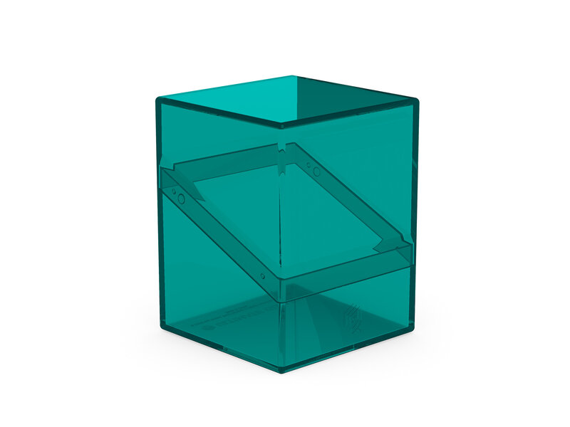 Ultimate Guard Deck Case Boulder 100+ Clear Malachite