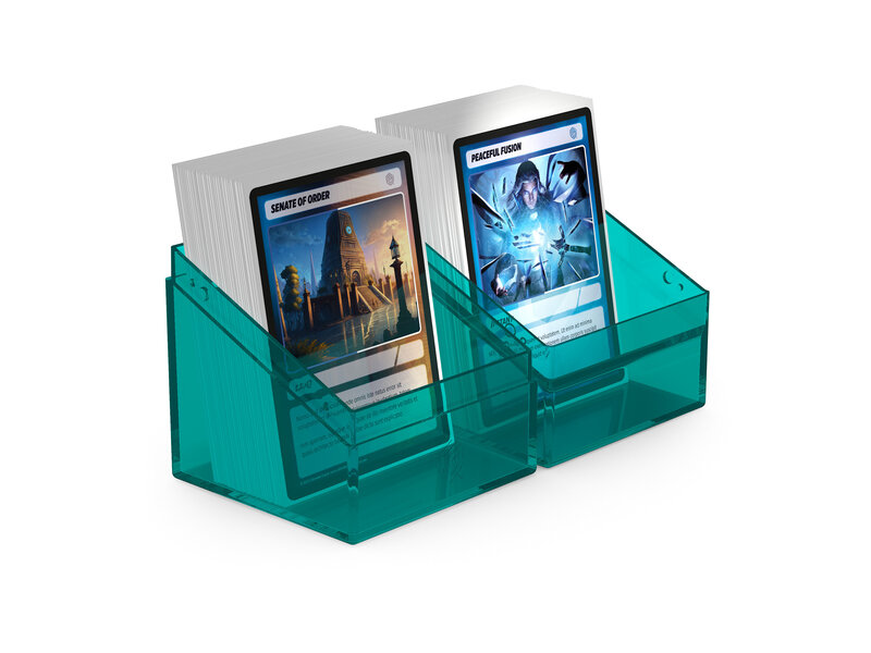 Ultimate Guard Deck Case Boulder 100+ Clear Malachite