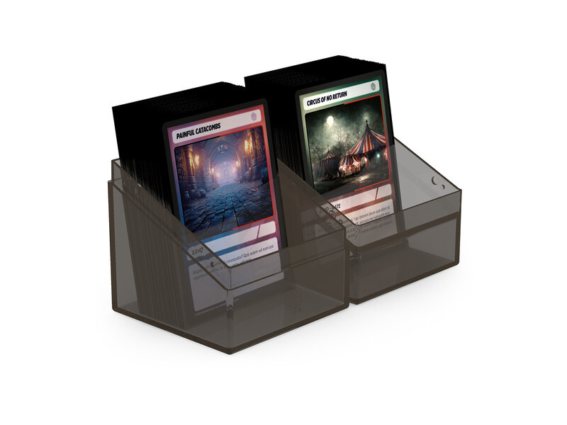 Ultimate Guard Deck Case Boulder 100+ Clear Onyx