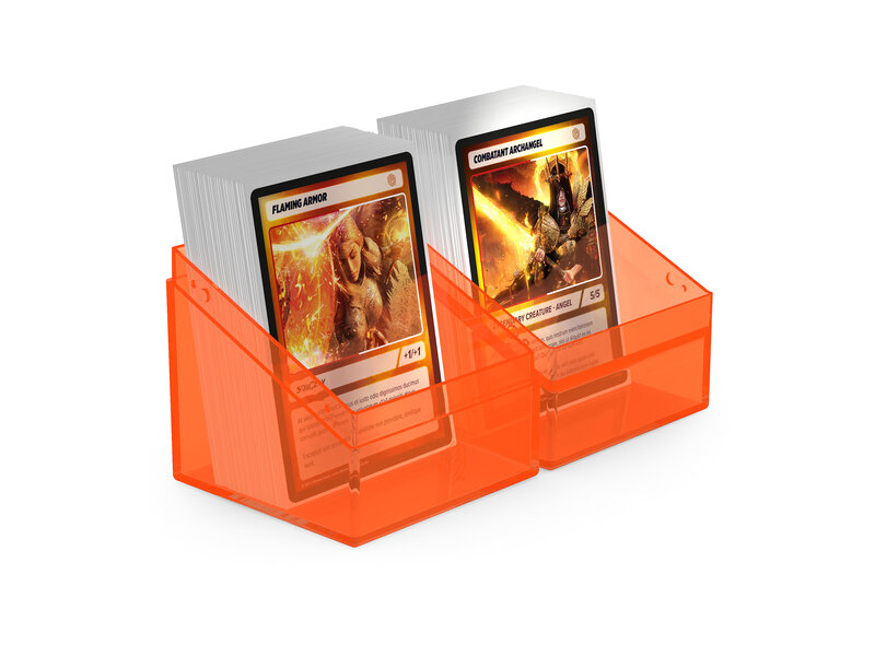 Ultimate Guard Ultimate Guard Deck Case Boulder 100+ Clear Poppy Topaz