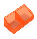Ultimate Guard Ultimate Guard Deck Case Boulder 100+ Clear Poppy Topaz