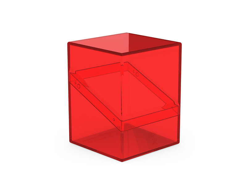 Ultimate Guard Deck Case Boulder 100+ Clear Ruby