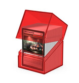 Ultimate Guard Deck Case Boulder 100+ Clear Ruby