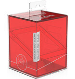 Ultimate Guard Deck Case Boulder 100+ Clear Ruby