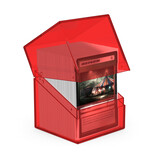Ultimate Guard Deck Case Boulder 100+ Clear Ruby