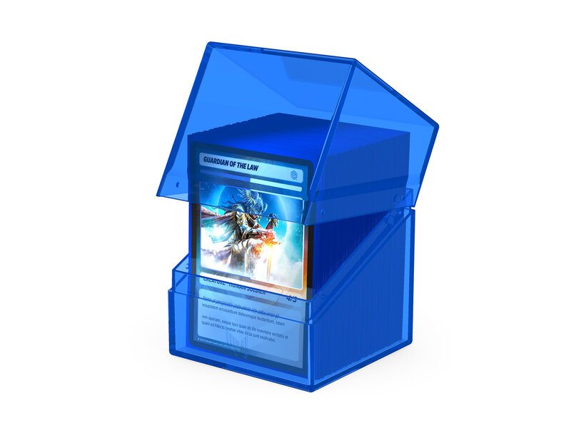 Ultimate Guard Ultimate Guard Deck Case Boulder 100+ Clear Sapphire