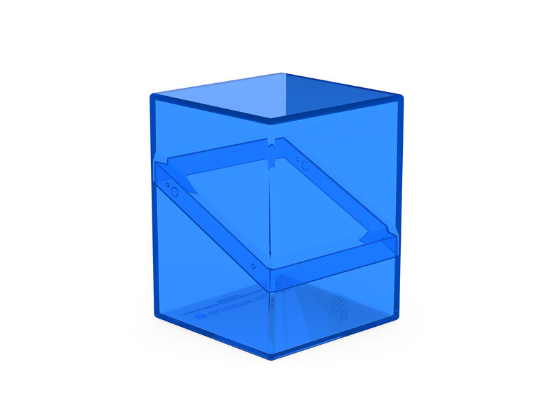 Ultimate Guard Ultimate Guard Deck Case Boulder 100+ Clear Sapphire