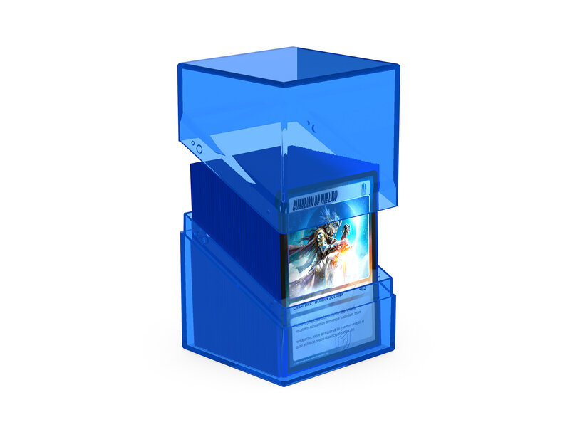 Ultimate Guard Ultimate Guard Deck Case Boulder 100+ Clear Sapphire