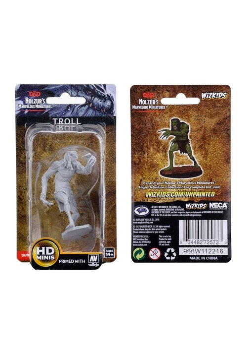 D&D Unpainted Minis Wv1 Troll