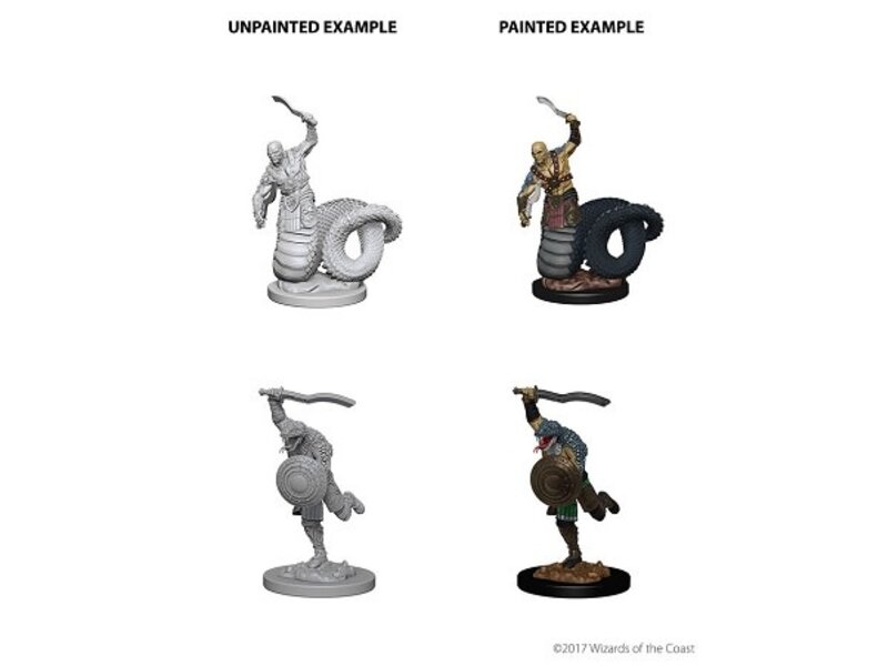 Wizkids D&D Unpainted Minis Wv4 Yuan-ti Malisons