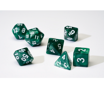 Sirius Dice Pearl Green 7-die Set