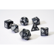 Sirius Dice Pearl Charcoal Grey 7-die Set