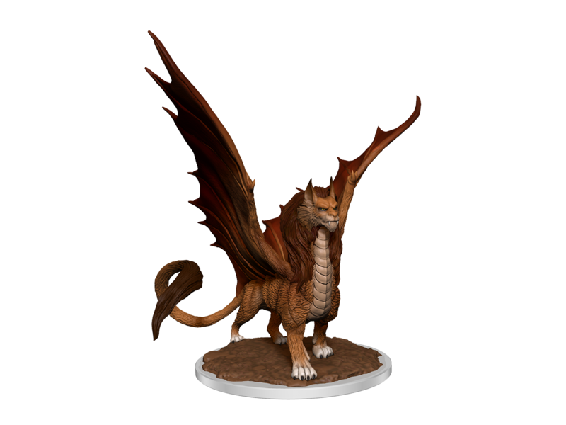 Wizkids D&D Unpainted Minis Wv17 Dragonne