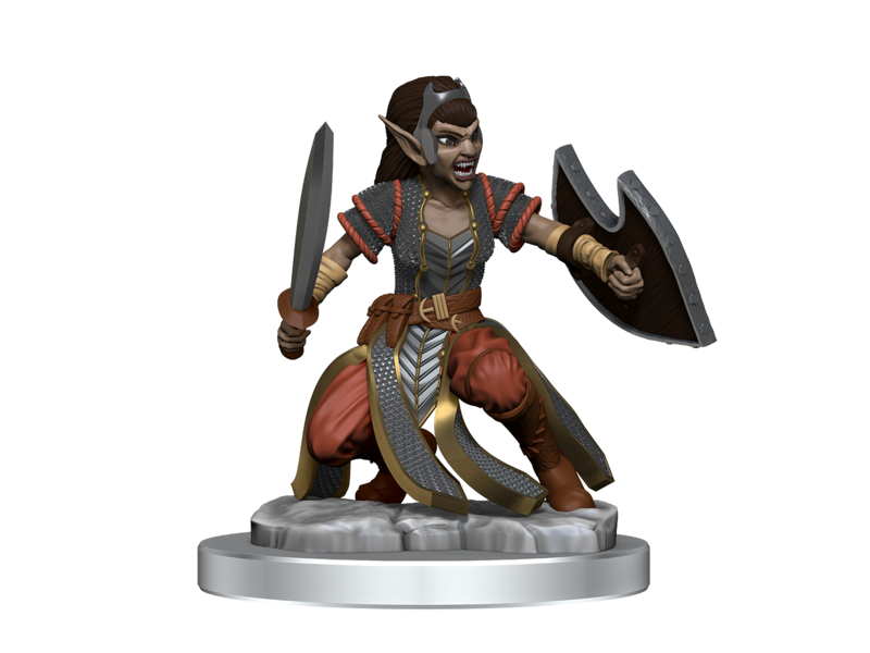 Wizkids D&D Unpainted Minis Wv20 Shifter Fighter