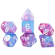 Sirius Dice Gaming Treasures Unearthed Opal 7- Die Set