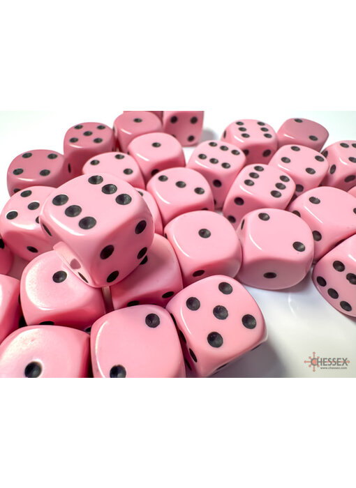 Opaque 36d6 Pastel Pink/black 12mm