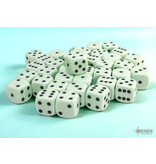 Chessex Opaque 36d6 Pastel Green/black 12mm