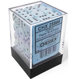 Chessex Opaque 36d6 Pastel Blue/black 12mm