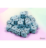 Chessex Opaque 36d6 Pastel Blue/black 12mm