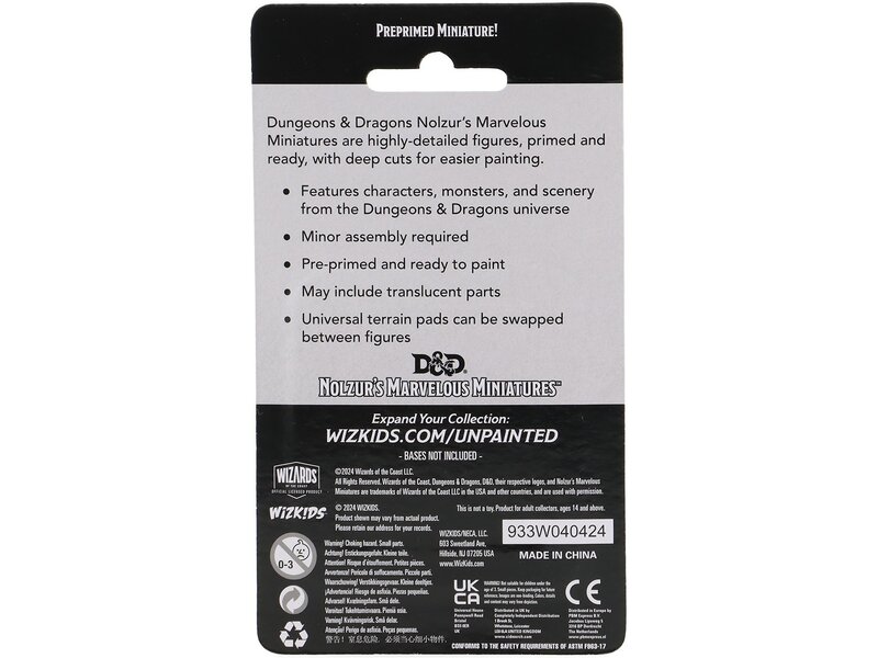 Wizkids D&D Unpainted Minis Wv23 Ansalon Human Bard