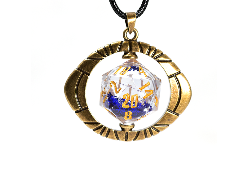 Sirius Dice Sirius Dice Eye Of Ra D20 Necklace