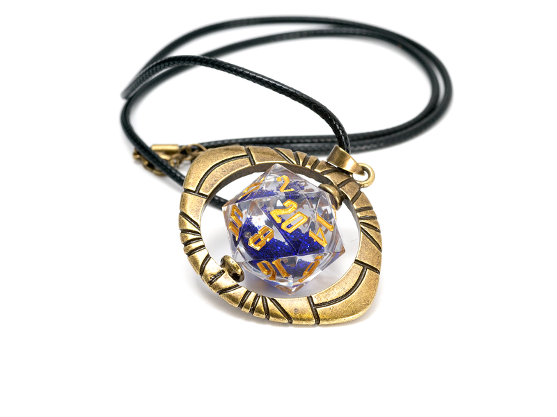 Sirius Dice Sirius Dice Eye Of Ra D20 Necklace