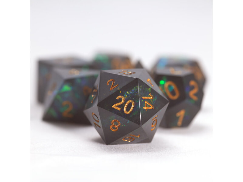 Sirius Dice Sirius Dice Sharp-edged Night Fairy 7-die Set