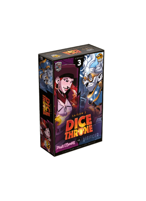 Dice Throne Sais. 2 - Artificier vs. Pirate Maudite - FR