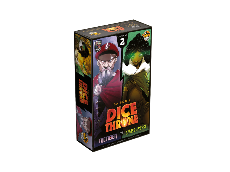 Dice Throne Sais. 2 - Tacticien vs. Chasseresse - FR