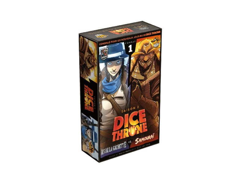 Dice Throne Sais. 2 - As de la Gâchette vs. Samouraï - FR