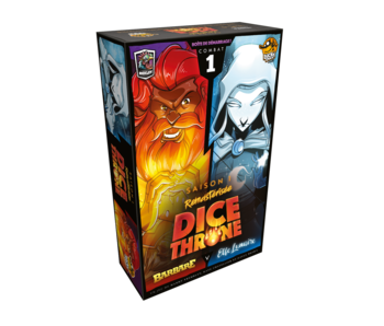 Dice Throne Sais. 1 - Barbare contre Elfe Lunaire - FR