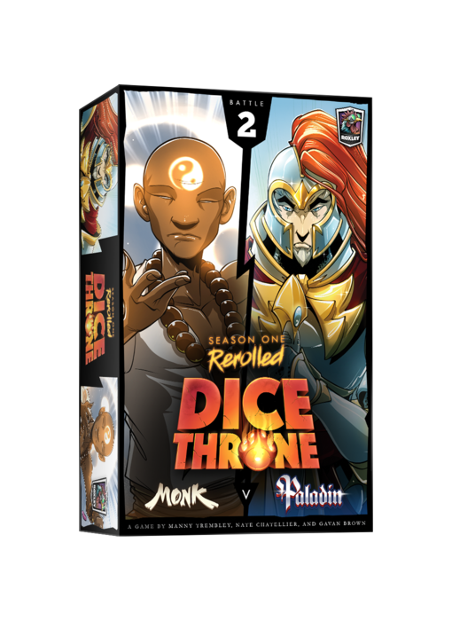 Dice Throne Sais. 1 - Moine contre Paladin - FR