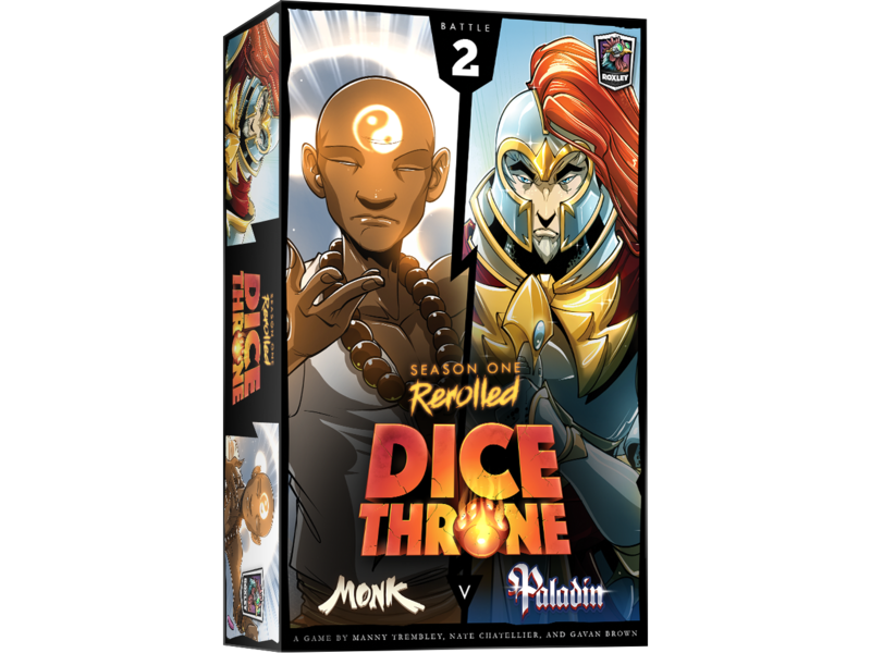 Dice Throne Sais. 1 - Moine contre Paladin - FR