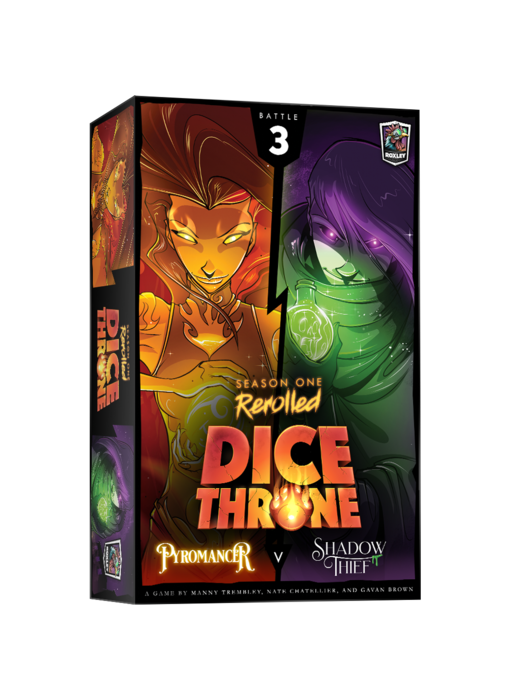 Dice Throne Sais. 1 - Pyromancien contre Voleur de l'ombre - FR