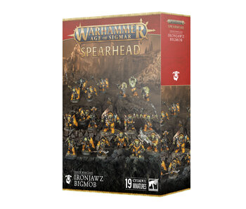 Spearhead Orruk Warclans Ironjawz Bigmob