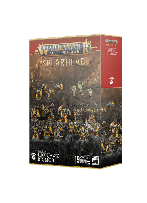 Spearhead Orruk Warclans Ironjawz Bigmob
