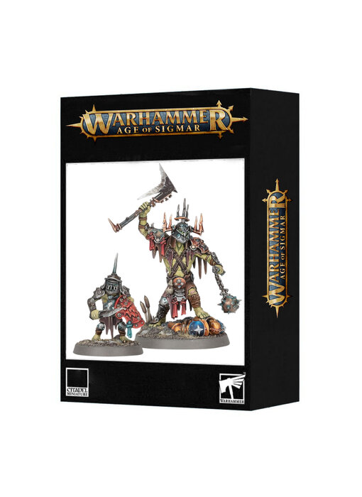 Orruk Warclans Killa-Boss With Stab Grot