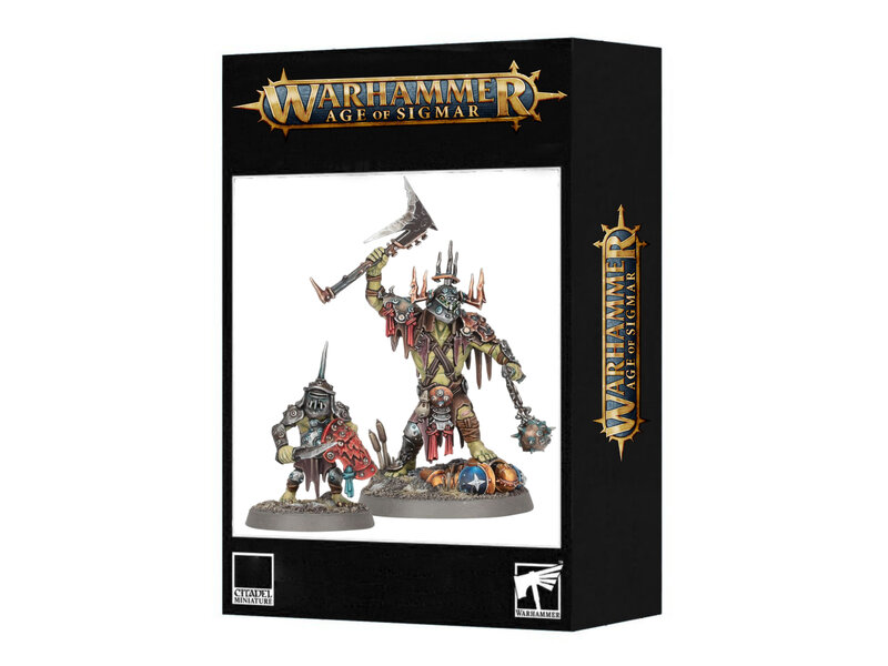 Games Workshop Orruk Warclans Killa-Boss With Stab Grot