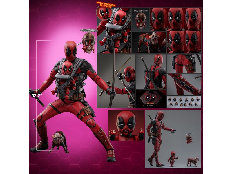 Sideshow Deadpool Sixth Scale Figure by Hot Toys