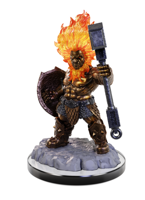 D&d Unpainted Minis Wv22 Azer Warriors