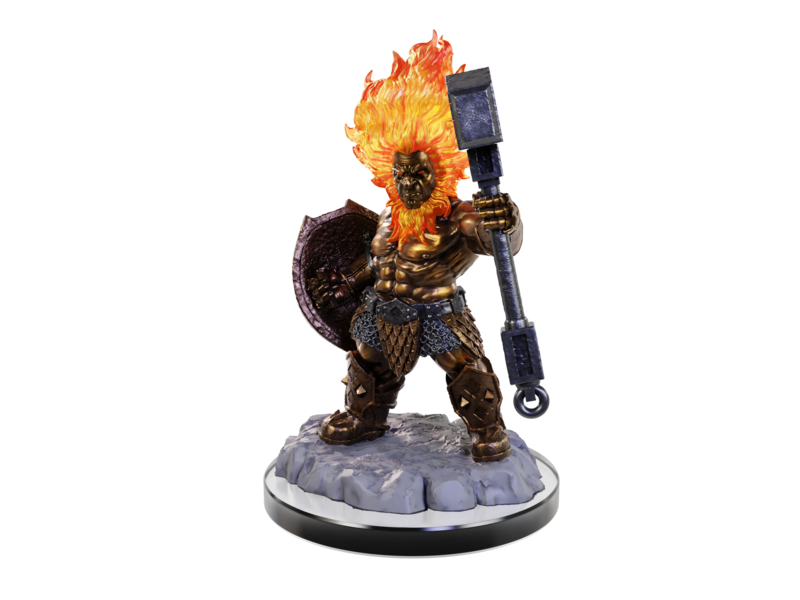 Wizkids D&d Unpainted Minis Wv22 Azer Warriors