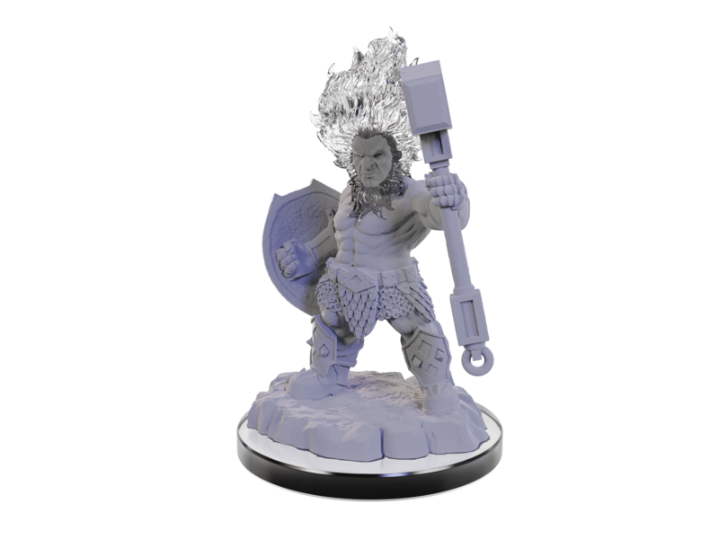 Wizkids D&d Unpainted Minis Wv22 Azer Warriors