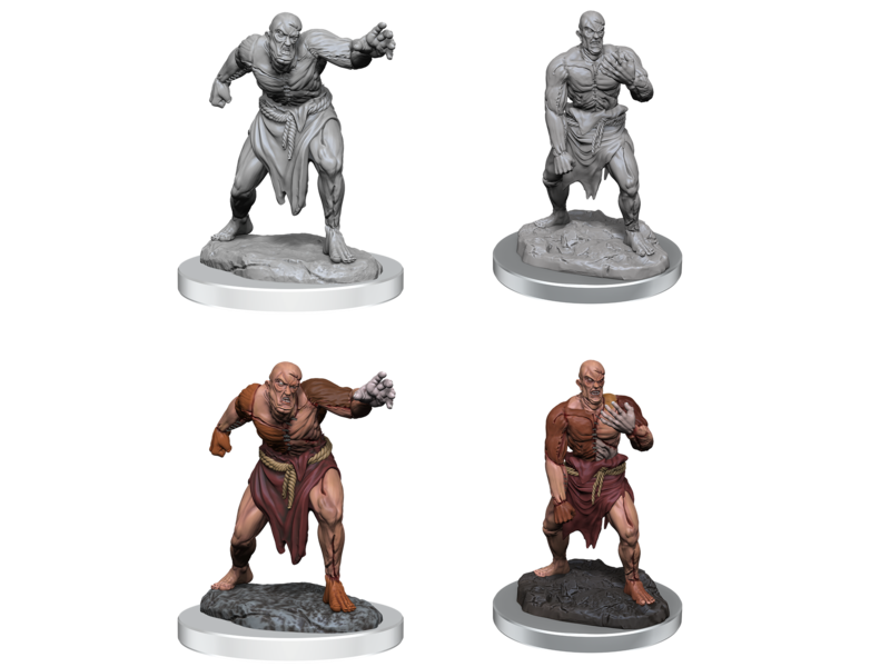 Wizkids D&d Unpainted Minis Wv17 Flesh Golems