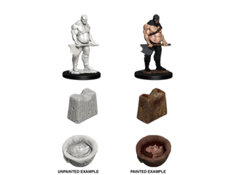 Wizkids Wizkids Unpainted Minis Wv6 Executioner/block