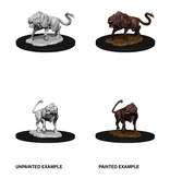 Wizkids D&d Unpainted Minis Wv12 Leucrotta