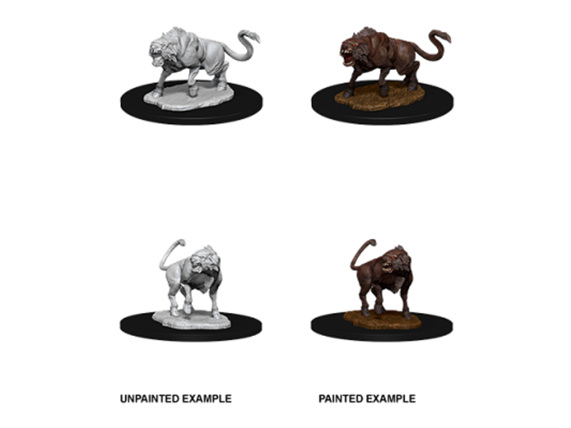 Wizkids D&d Unpainted Minis Wv12 Leucrotta
