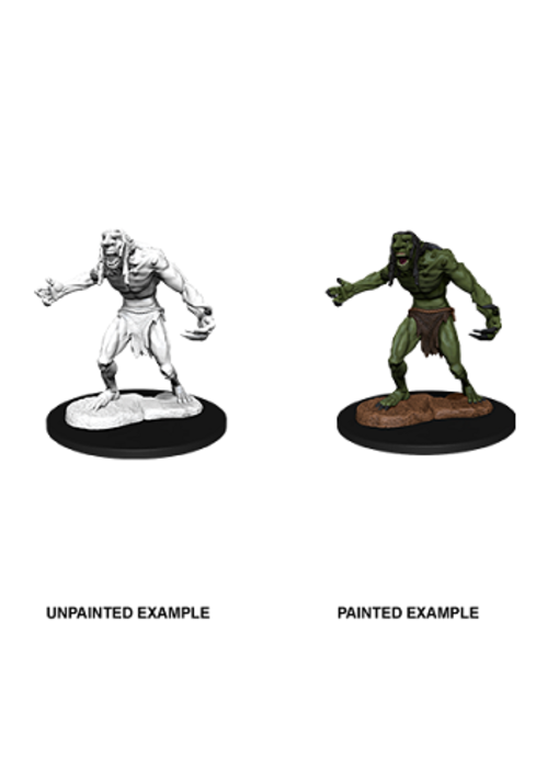 D&d Unpainted Minis Wv12 Raging Troll