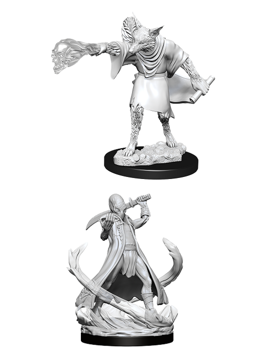 D&d Unpainted Minis Wv11 Arcanaloth And Ultraloth